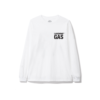 WHITE LONG SLEEVE GAS SHIRT