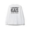 WHITE LONG SLEEVE GAS SHIRT