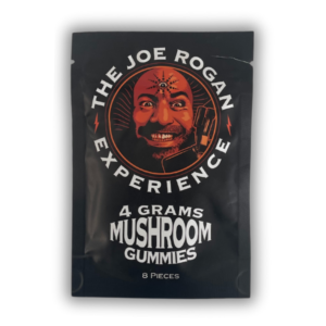 Joe Rogan Experience 4 Gram Mushroom Gummies Experience the mind-expanding magic of Magic Mushroom Gummies. Each bag contains 8 pieces, each infused with 500mg of psilocybin goodness. Embrace the journey with flexibility – eat one, a few, or indulge in the entire bag. Suggested use: Microdose with 1-4 pieces for enhanced focus and creativity. Dive into the trippy realm with 5-9 pieces and explore visual wonders and euphoria. These Magic Mushroom Gummies are your gateway to a transformative odyssey. Let the magic unfold and savor the journey in your own unique way. Enjoy the mystical ride with Joe Rogan Experience 4 Gram Mushroom Gummies!