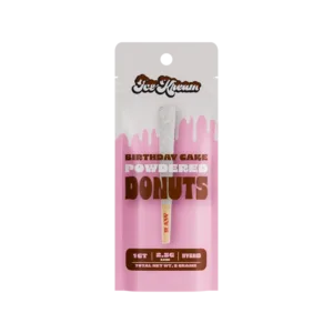 POWDERED DONUT BIRTHDAY CAKE